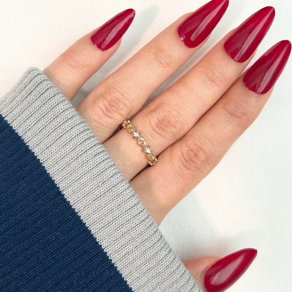 Vintage Inspired Luxury Gold Tone Ring